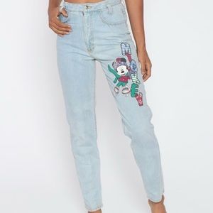 90’s Vintage Disney Jeans❤️